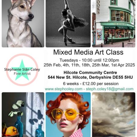 Mixed Media Class – Mar-Apr