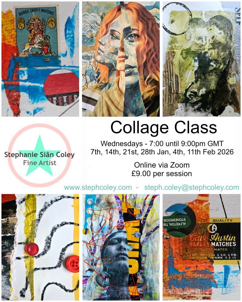 Zoom Collage Class – Jan-Feb