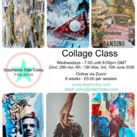 Collage Class via Zoom – Apr – May – Jun 2026
