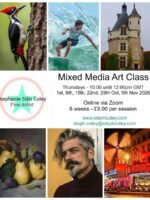 Mixed Media Art Class - Via Zoom - Oct - Nov 2026